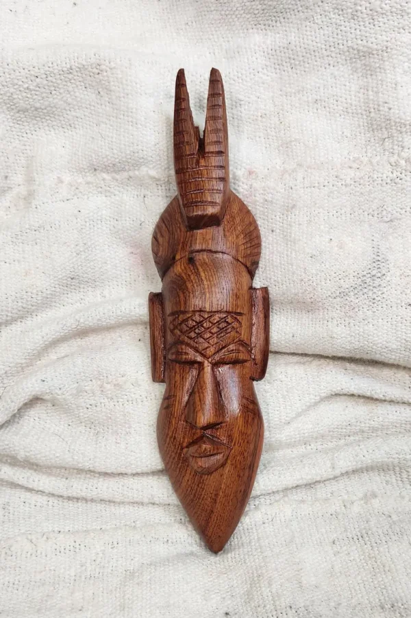 Senegal Handcrafted Face Mask - Image 3
